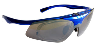 Maxima Sports Polarized Blue Shiny Sunglasses