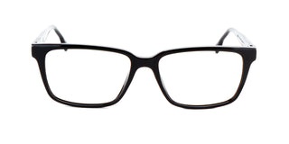 Maxima Men Shiny Black Square Acetate Glasses