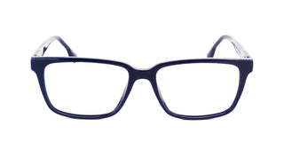 Maxima Men Shiny Blue Square Acetate Glasses