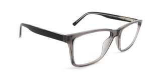 Maxima Men Shiny Gray Square Acetate Glasses