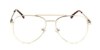 Unisex | Matte Gold | Metal Glasses - MX2237A-1