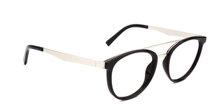 Unisex | Shiny Black | Acetate Glasses - MX2247A-2