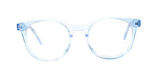 Kids | Shiny Blue | Acetate Glasses - MX9013-1