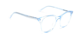 Kids | Shiny Blue | Acetate Glasses - MX9013-1