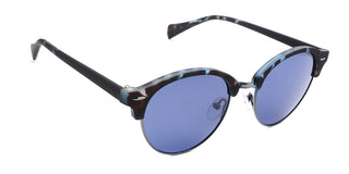Women | Matte Demi Blue | Polycarbonate Sunglasses - RA168-2