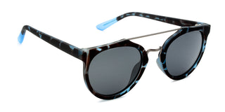Women | Matte Demi Blue | Polycarbonate Sunglasses - RA169-3