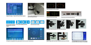 2D Auto Patternless Lens Edger & Scanner INS-11097