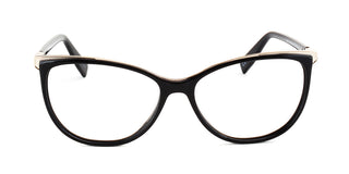 Women | Shiny Black | Acetate Glasses - MX2112A-1