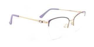 Women | Shiny Purple | Metal Glasses - MX2132A-2