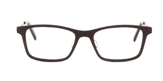 Maxima Matte Black Wood Series Square Reading Glasses