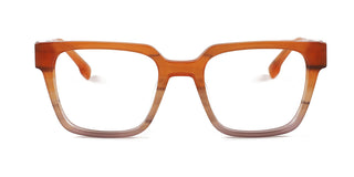 Unisex | Shiny Orange | Acetate Glasses - MX4715-1