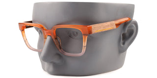 Unisex | Shiny Orange | Acetate Glasses - MX4715-1